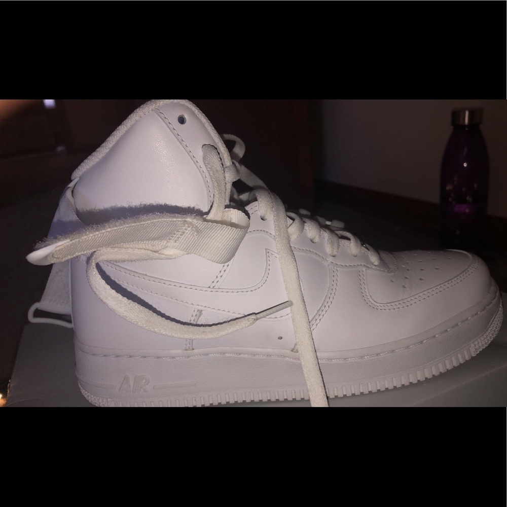 White Air Force 1s